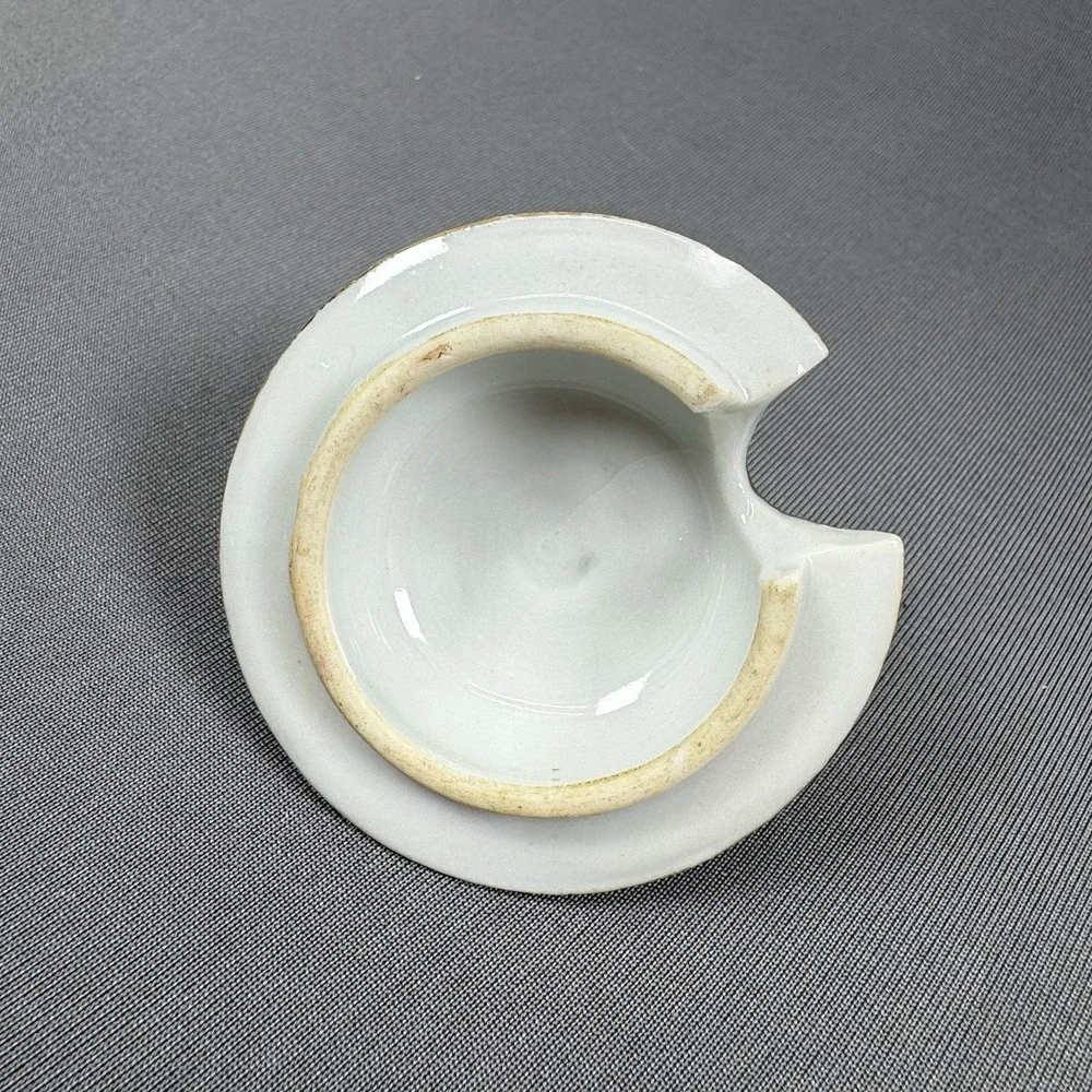 Lefton? Hand-Painted‎ Porcelain Lid